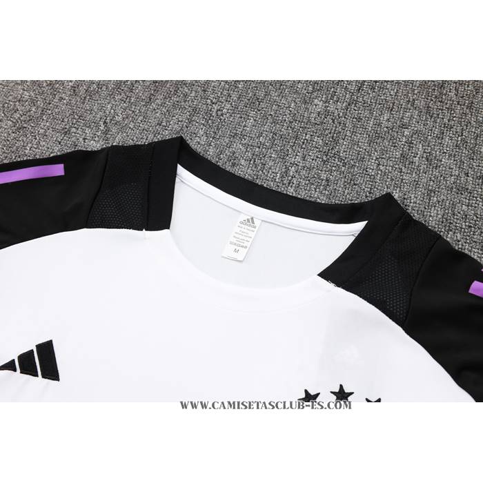 Chandal del Alemania 24-25 Manga Corta Blanco - Pantalon Corto
